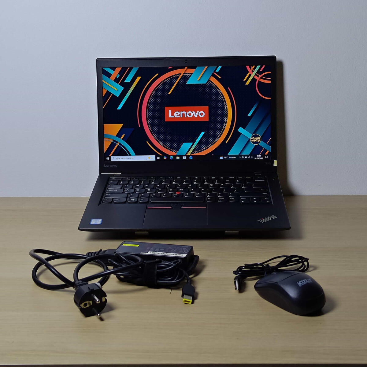 Lenovo Thinkpad T470s Kelengkapan dan Bonus Butik Laptop