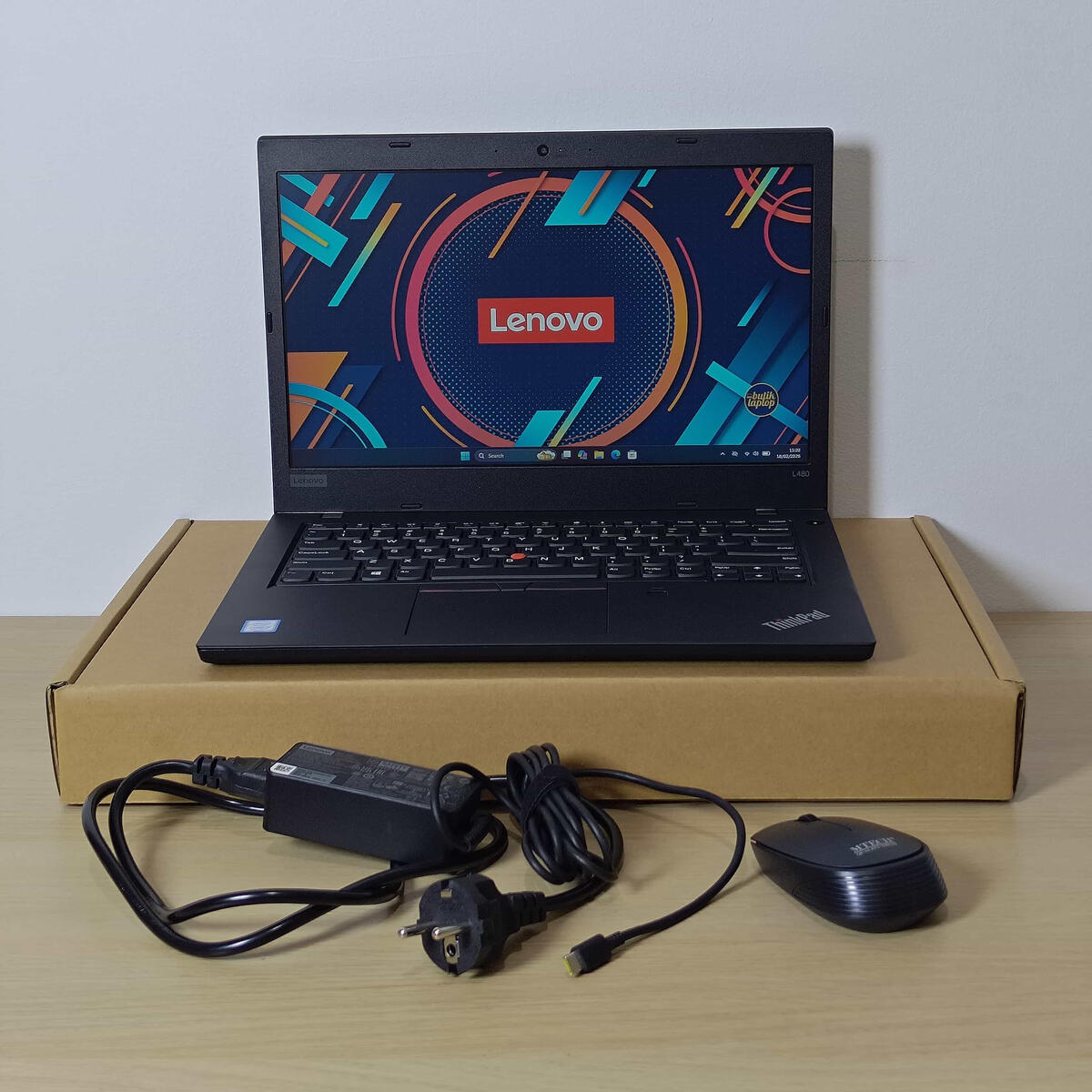Lenovo Thinkpad L480 Kelengkapan dan Bonus Butik Laptop
